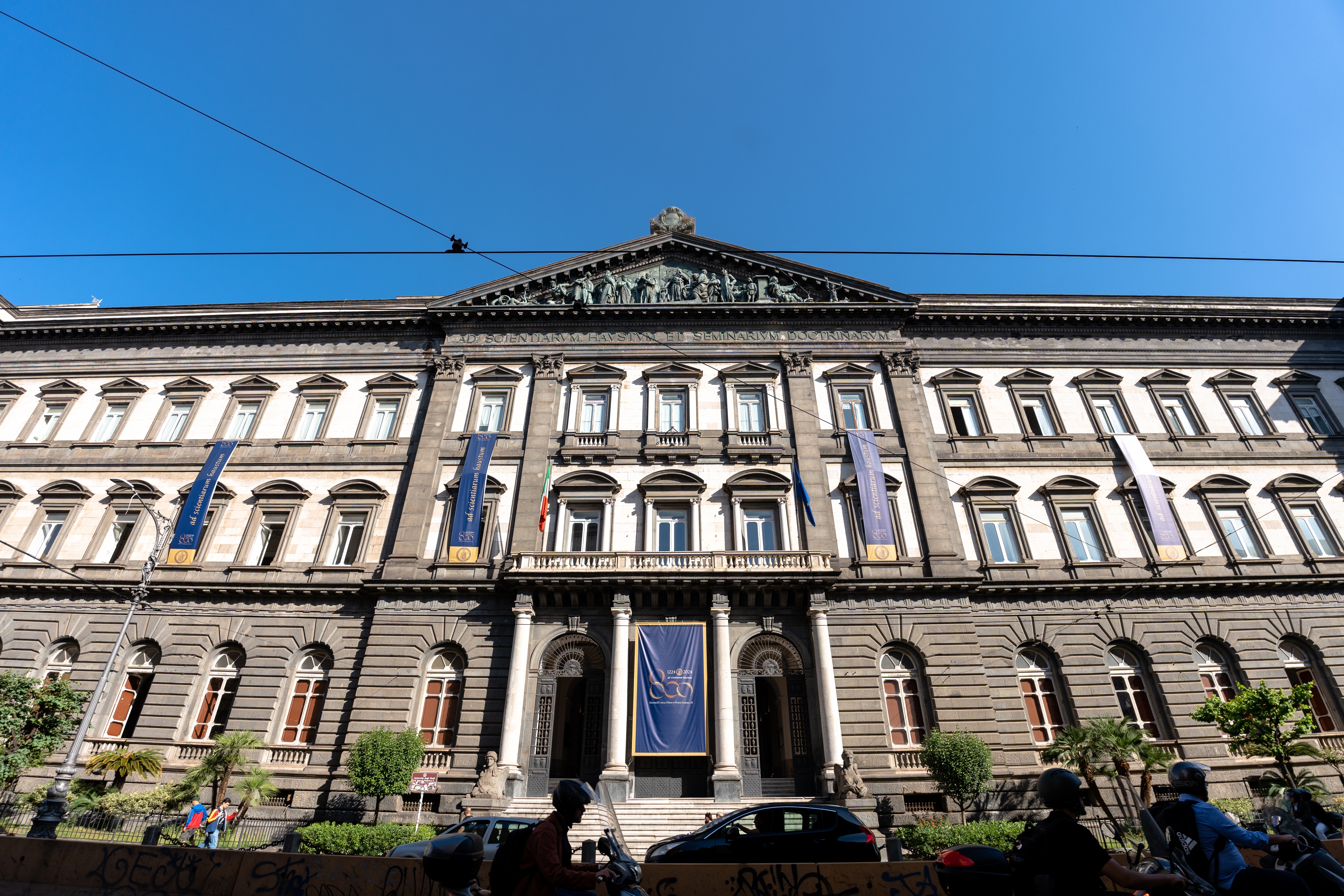 Naples Italy May : University Of Naples Federico Naples Italy May : University Of Naples Federico