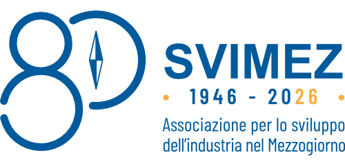 Svimez Logo Header Blue anni